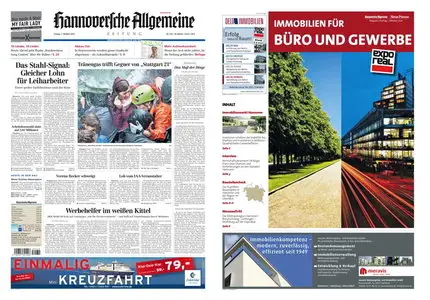 Hannoversche Allgemeine Zeitung - 01.10.2010