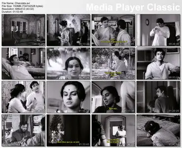2 Satyajit Ray's Movies : Jalsaghar (1958) + Charulata (1964)