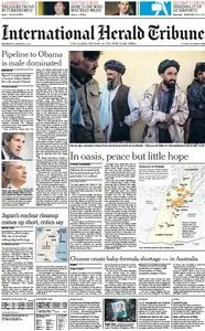 International Herald Tribune from Wednesday, 09. January 2013
