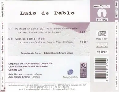 Luis De Pablo - Portrait Imagine - Com Un Epileg (2006)