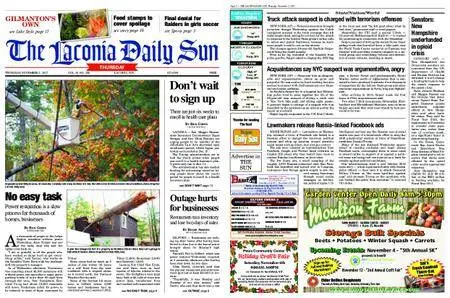 The Laconia Daily Sun – November 01, 2017