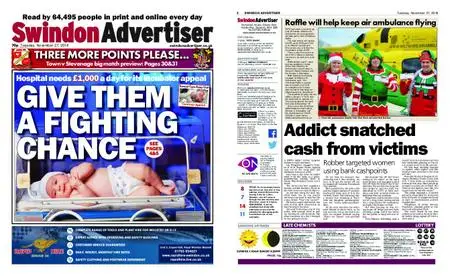 Swindon Advertiser – November 27, 2018