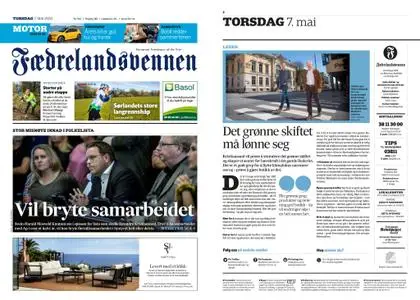 Fædrelandsvennen – 07. mai 2020