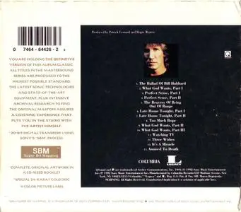 Roger Waters - Amused To Death (1992) [Sony MasterSound, CK 64426] Repost