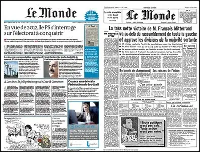Le Monde - 11 May 2011 (+ Supplement)