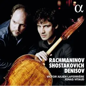 Victor Julien-Laferrière & Jonas Vitaud - Rachmaninov, Shostakovich & Denisov (2019) [Official Digital Download 24/192]