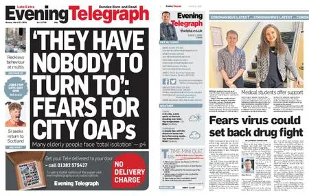 Evening Telegraph Late Edition – March 23, 2020