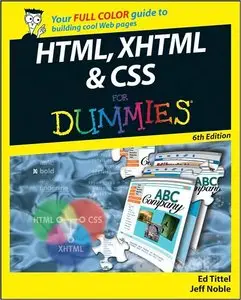 HTML, XHTML & CSS For Dummies, 6th Edition (repost)