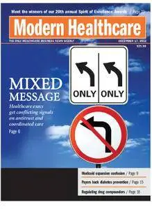 Modern Healthcare – December 17, 2012
