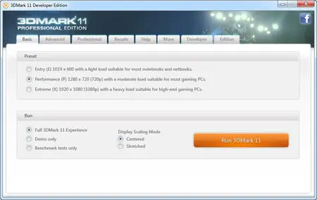 Futuremark 3DMark 11 1.0.5 Developer Edition Multilingual