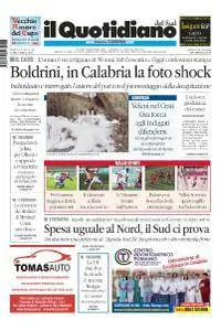 il Quotidiano del Sud Cosenza - 5 Febbraio 2018