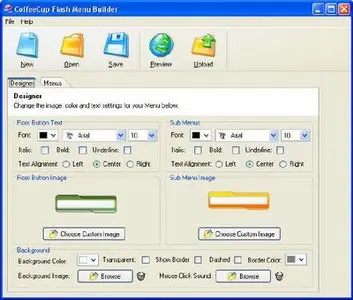 CoffeeCup Flash Menu Builder 3.3 Portable