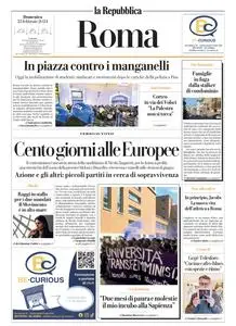 la Repubblica Roma - 25 Febbraio 2024