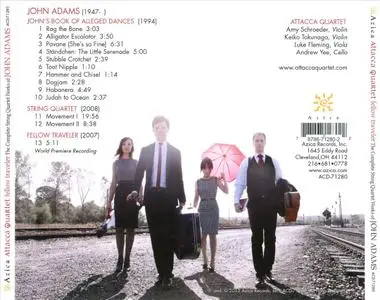 John Adams - Fellow Traveler: The Complete String Quartet Works of John Adams - Attacca Quartet (2013) {Azica ACD-71280}