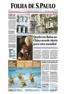 Folha de São Paulo - 9 de julho de 2015 - Quinta