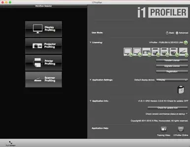 X-Rite i1Profiler 1.6.1 Multilangual Mac OS X