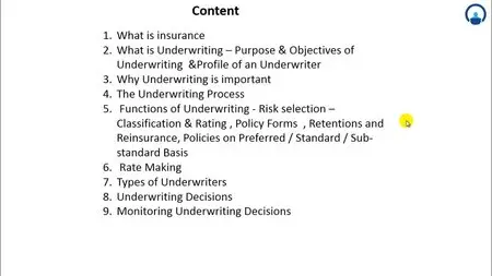 General Insurance Underwriting