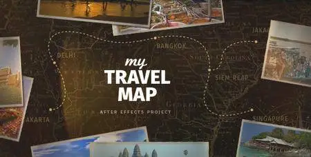 My Travel Map - Project for After Effects (VideoHive)