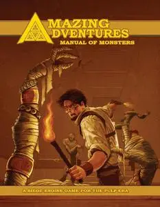 Troll Lord Games-Amazing Adventures Manual Of Monsters 2016 Hybrid Comic eBook