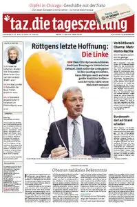 Tageszeitung TAZ vom 11 Mai 2012