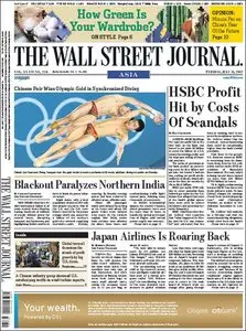The Wall Street Journal - 31 July 2012 (Asia)