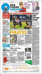 USA Today (Weekend Edition) - 20-22 September 2013