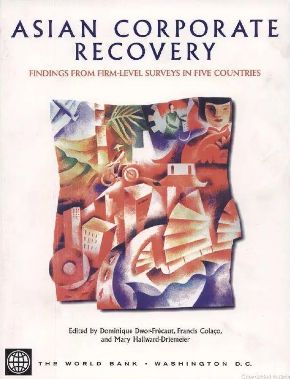 Asian Corporate Recovery: Findings from Firm-Level Surveys in Five Countries