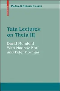Tata Lectures on Theta III (repost)