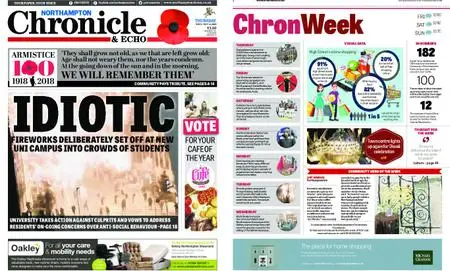 Northampton Chronicle & Echo – November 08, 2018