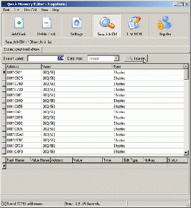 Quick Memory Editor ver. 2.0