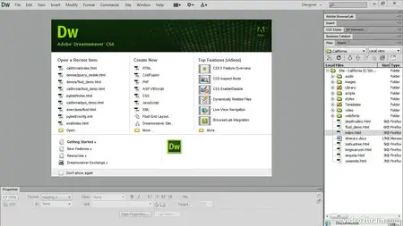 Adobe Dreamweaver CS6 - Learn by Video (2012)