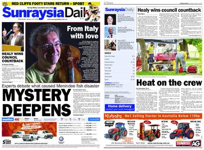 Sunraysia Daily – January 16, 2019