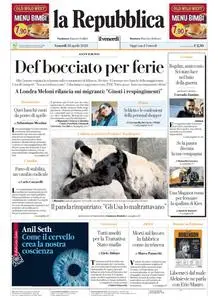 la Repubblica - 28 Aprile 2023