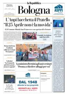 la Repubblica Bologna - 2 Aprile 2023