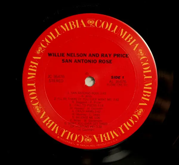Willie Nelson & Ray Price - San Antonio Rose (1980) 24-Bit/96-kHz Vinyl Rip