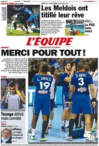 L'Equipe Edition du Jeudi 24 Janvier 2013