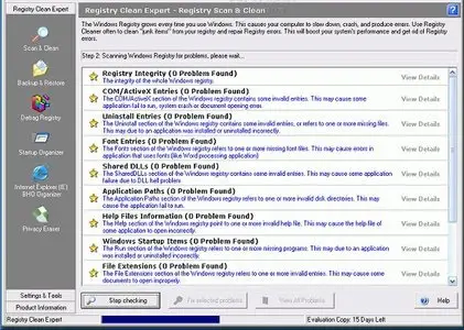 Registry Clean Expert 4.73