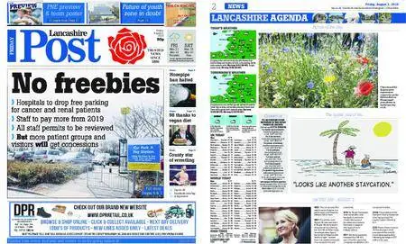 Lancashire Evening Post – August 03, 2018