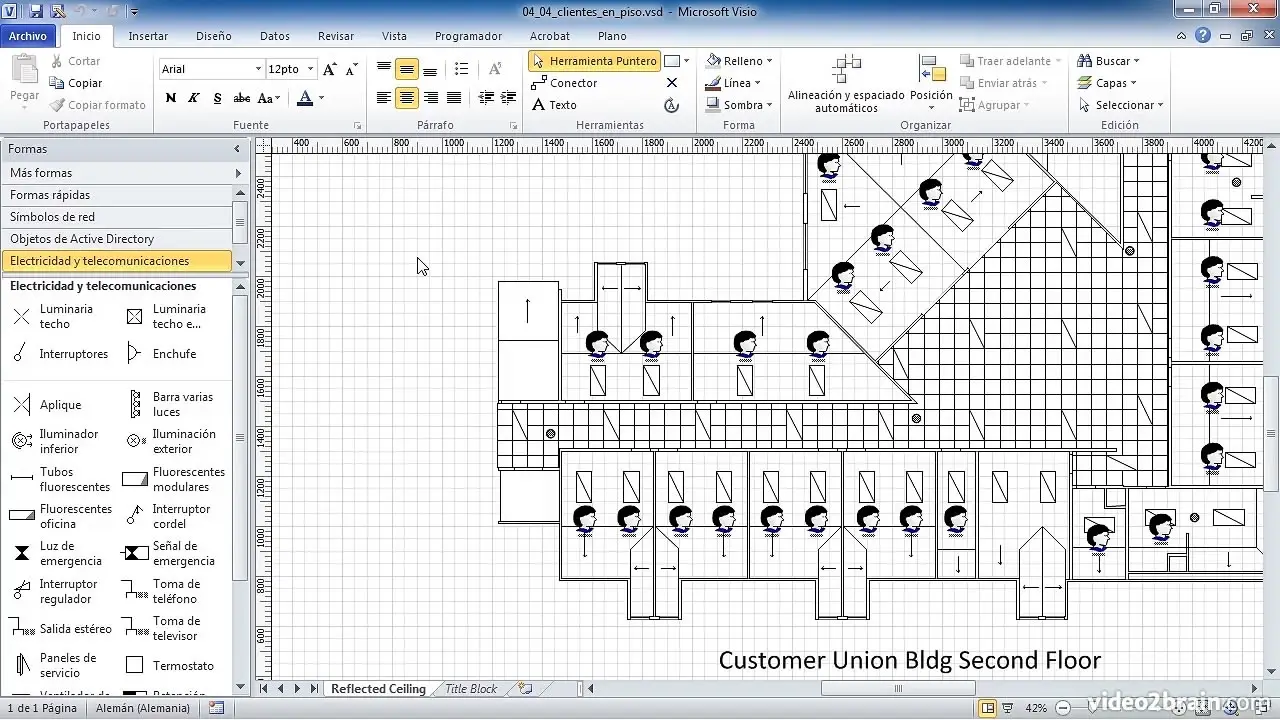 Visio для чертежей