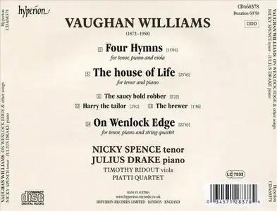 Nicky Spence, Julius Drake - Ralph Vaughan Williams: On Wenlock Edge & Other Songs (2022)