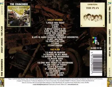 The Osmonds - Crazy Horses (1972) & The Plan (1973) [2008, Remastered Reissue]