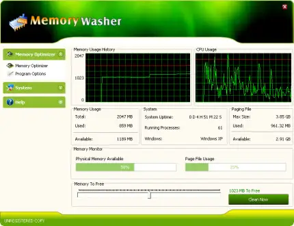 Memory Washer v6.0.1.19