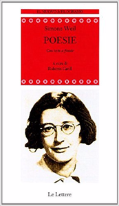 Poesie. Testo a fronte - Simone Weil