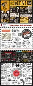 Vectors - Vintage Menu Backgrounds 23