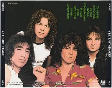 Y & T - Earthshaker (1981) [1995, A&M Records POCM-1983, Japan]