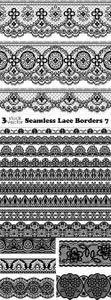 Vectors - Seamless Lace Borders 7