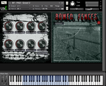 unEarthed Sampling Bowed Fences KONTAKT
