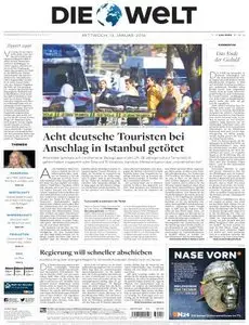 Die Welt - 13 Januar 2016