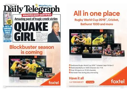 The Daily Telegraph (Sydney) – September 03, 2019