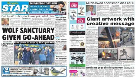 Shropshire Star Shrewsbury Edition – January 18, 2019